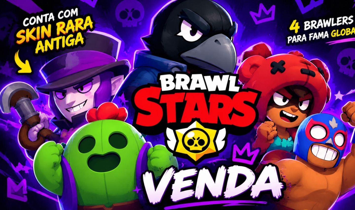 Conta de Brawl Stars antiga