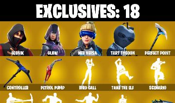 CONTA FN COM 125 SKINS-IKONIK-GLOW-TRYHARD