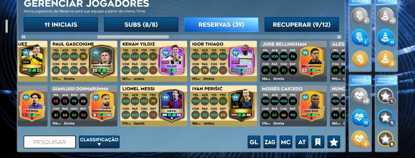 Dream league 26 conta top