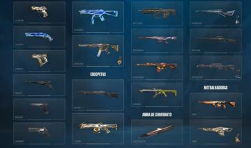 CONTA VALORANT COM VARIAS SKINS