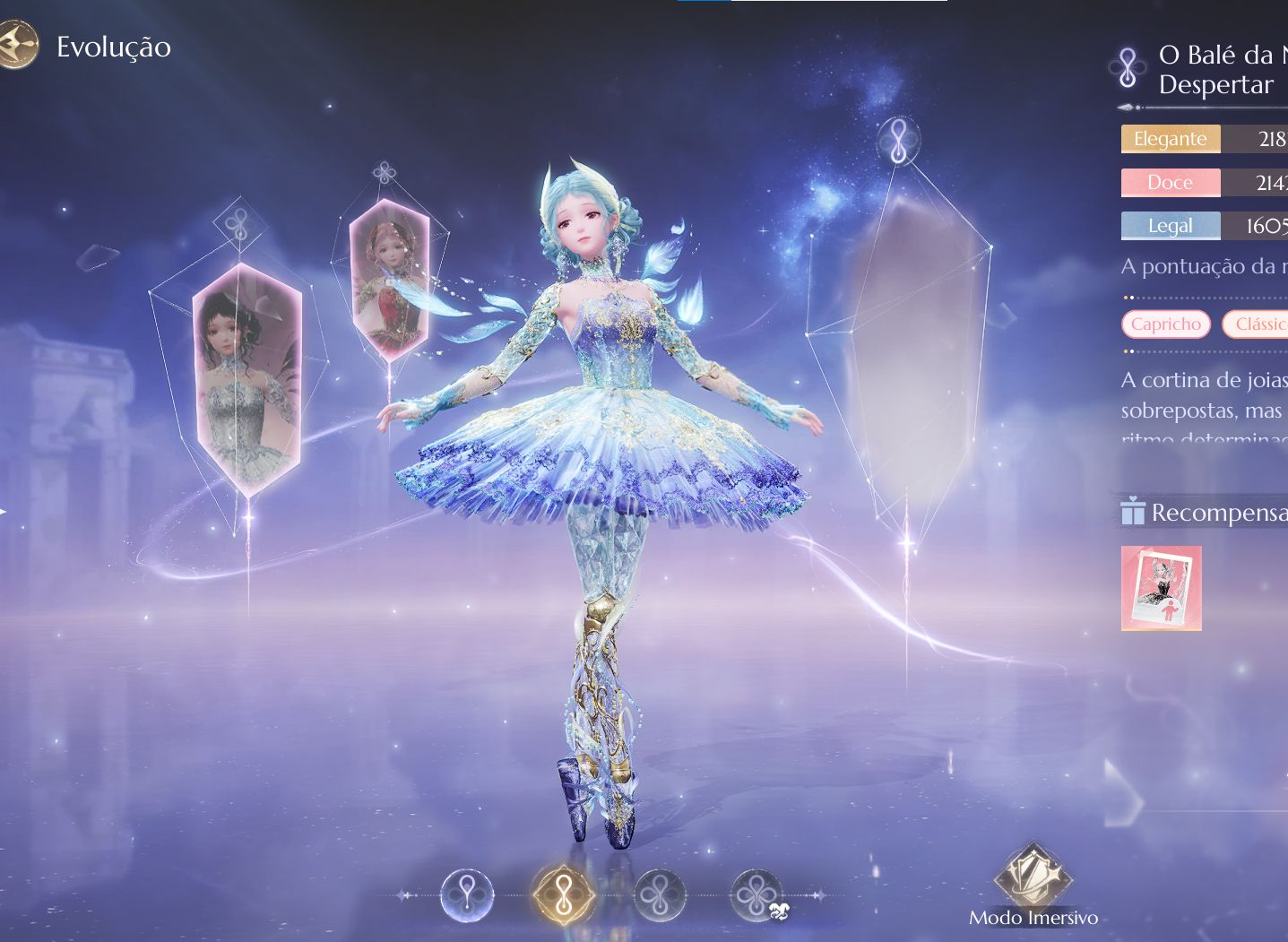 CONTA INFINITY NIKKI - 190 RESSONÂNCIAS + LOOK DA BAILARINA + LOOKS MILAGROSOS