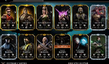 Conta de mortal Kombat mobile
