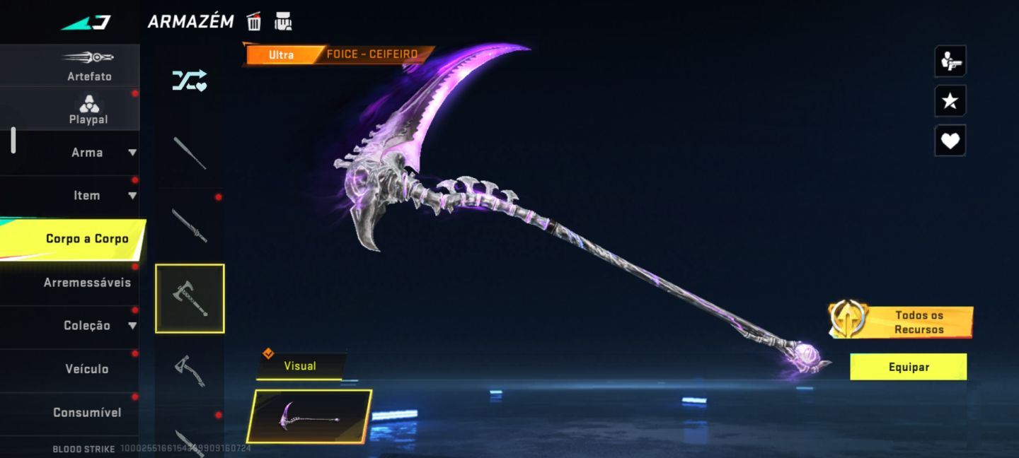 Conta raríssima bloodstrike , 1 pass , evento beta Full, Eterna full