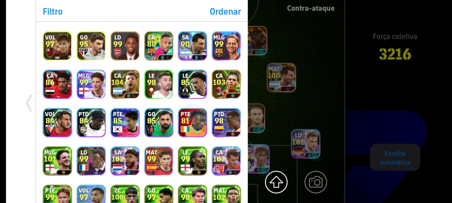 Conta Efootball Mobile