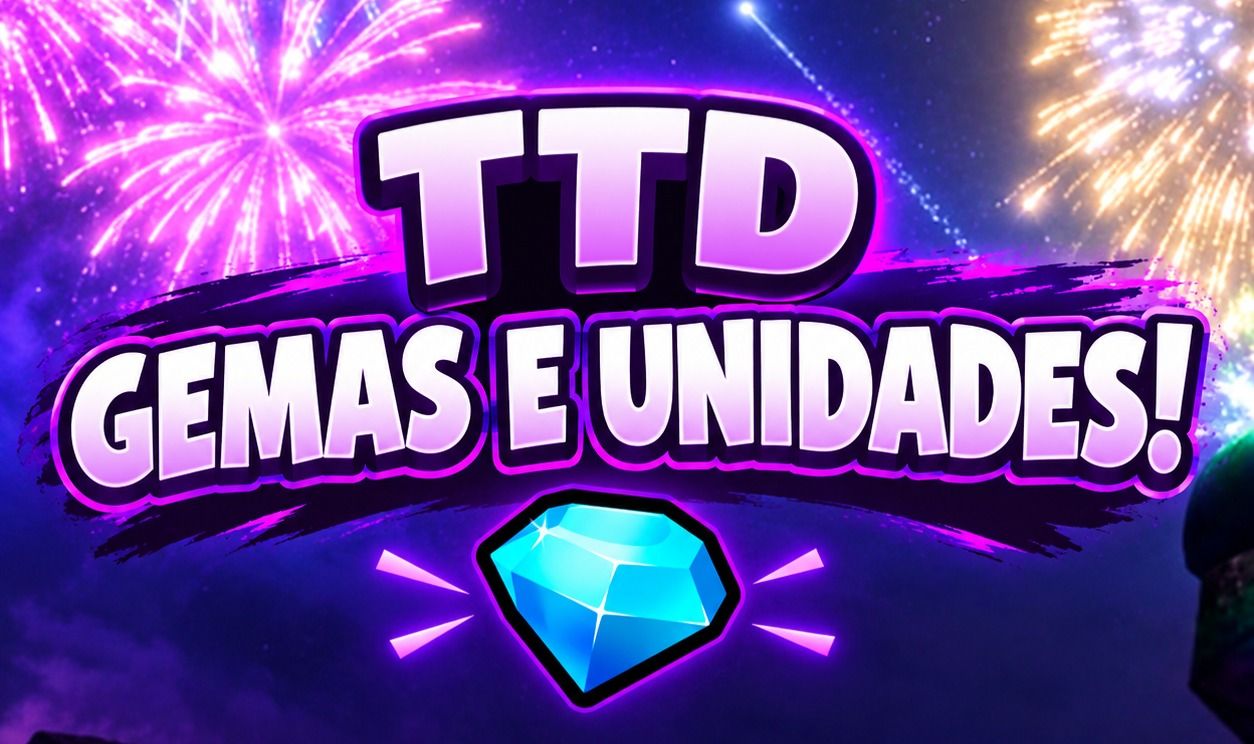 UNIDADES E GEMAS TTD ! ESTOQUE FULL