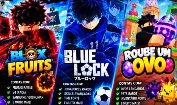 Contas upadas em vários jogos roblox