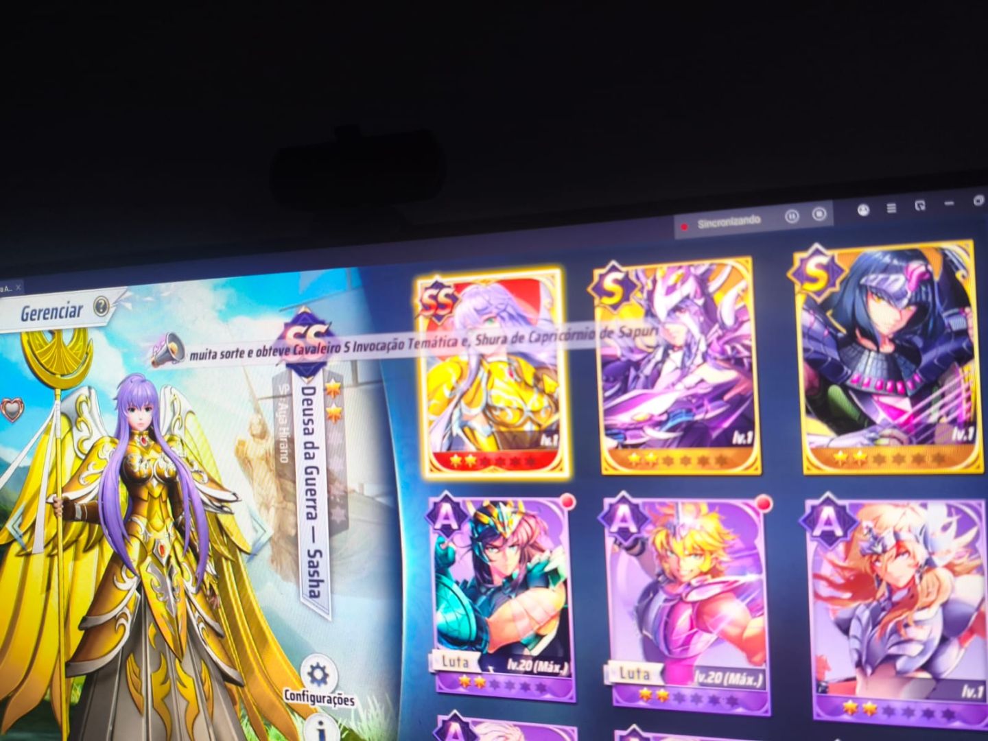 Saint seiya A151 Sasha ++