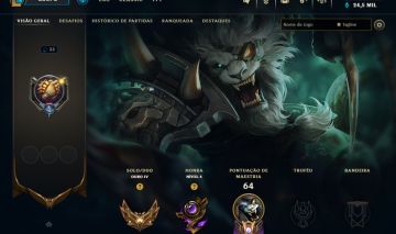 Conta League of Legends | Ouro IV | Honra 4 | 24K EA | 93% Win Rate