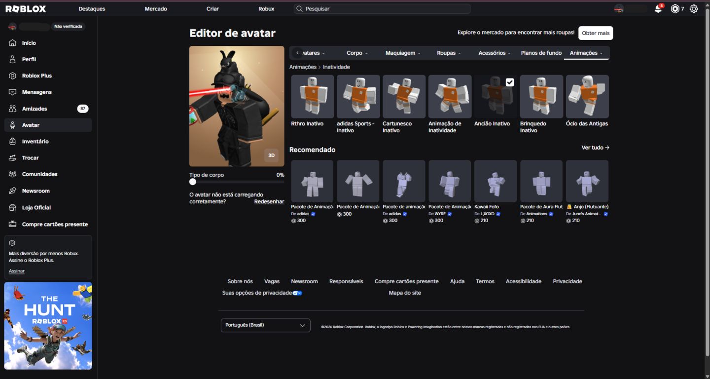 Conta Roblox | Criada em 2017 | 15K+ Robux gastos