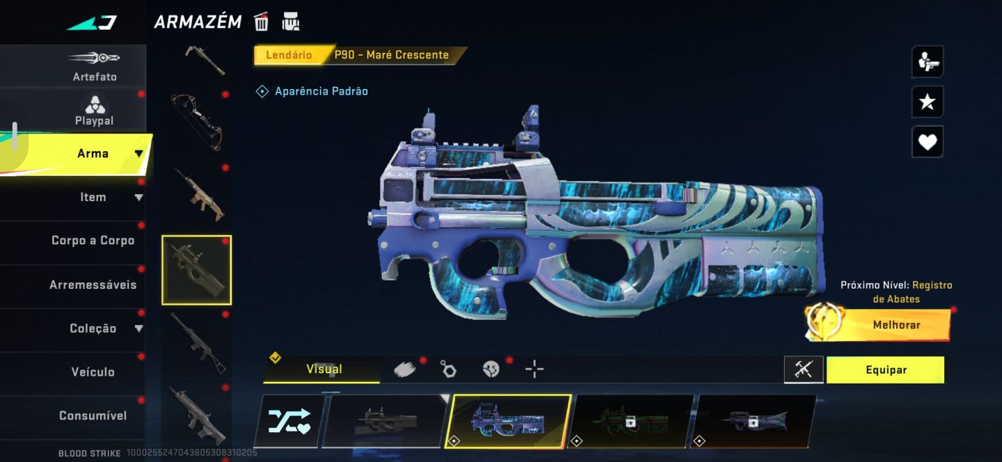 CONTA BLOOD STRIKE M4A1 ETERNA + EMMA NYAN LENDÁRIA + PASSE VETERANO