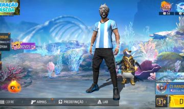 CONTA FREE FIRE RARA ÚNICA TOP