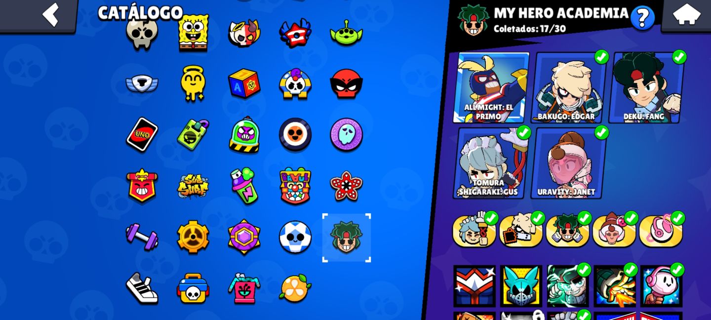 CONTA BRAWL 130K | 46 BRAWLERS 2K (PRESTÍGIO 2) | EMAIL PROPRIO