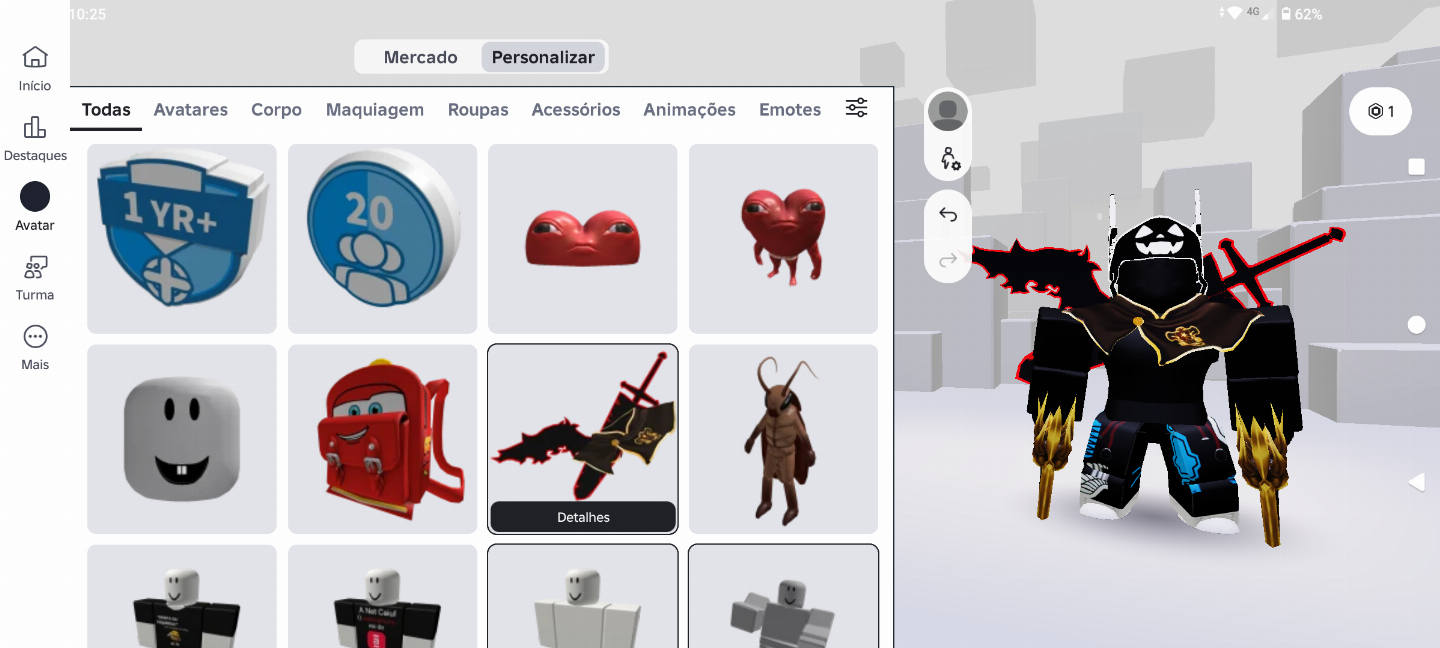 CONTA ROBLOX - Adopt me+ ITENS RAROS