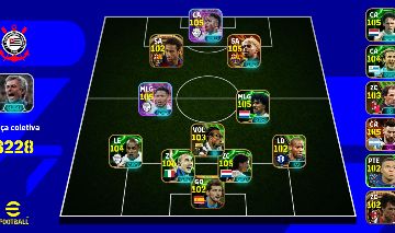CONTA EFOOTBALL FULL STACK Conta extremamente forte e montada pra quem gosta