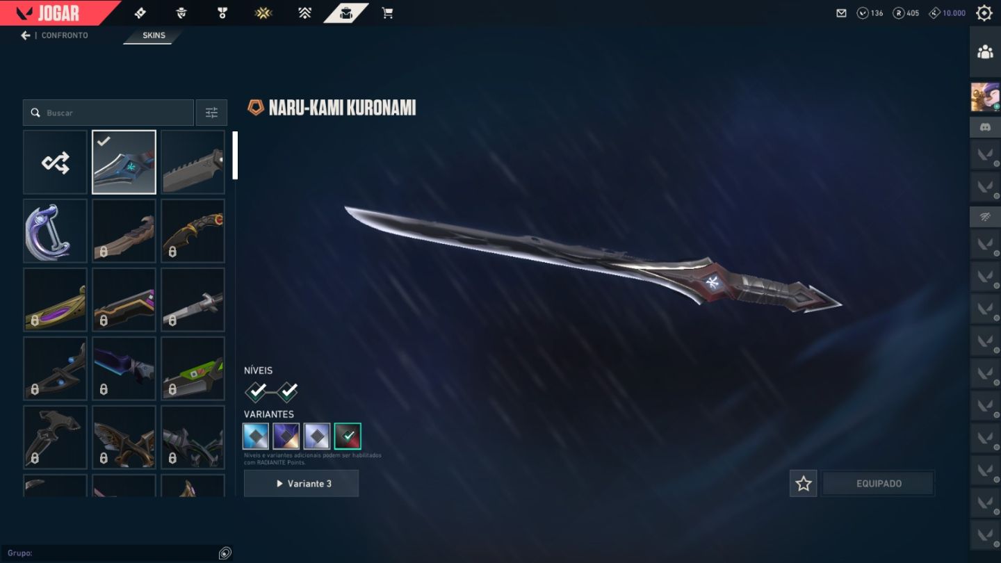 CONTA VALORANT PEAK ASCEDENTE 3 COM MUITAS SKINS TOP TIER