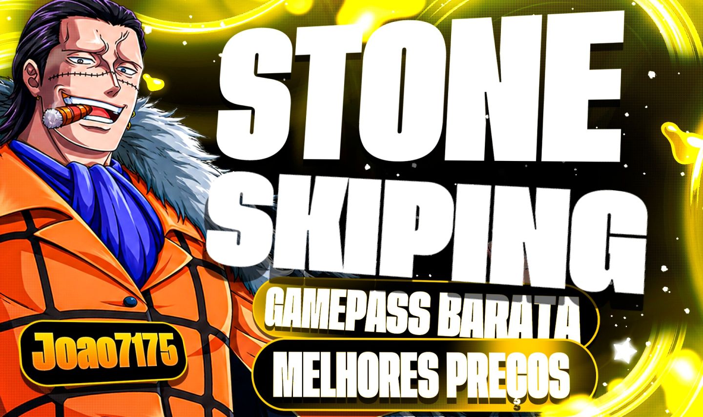 STONE SKIPPING ROBLOX - SALTO DE PEDRAS NA AGUA (GAMEPASS PASSES) SS