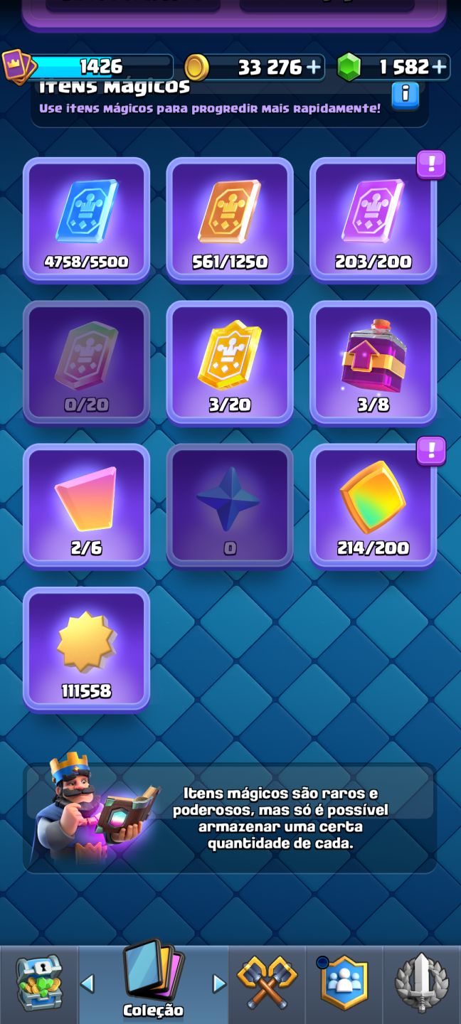 CONTA DE CLASH ROYALE 2017 COM 10K