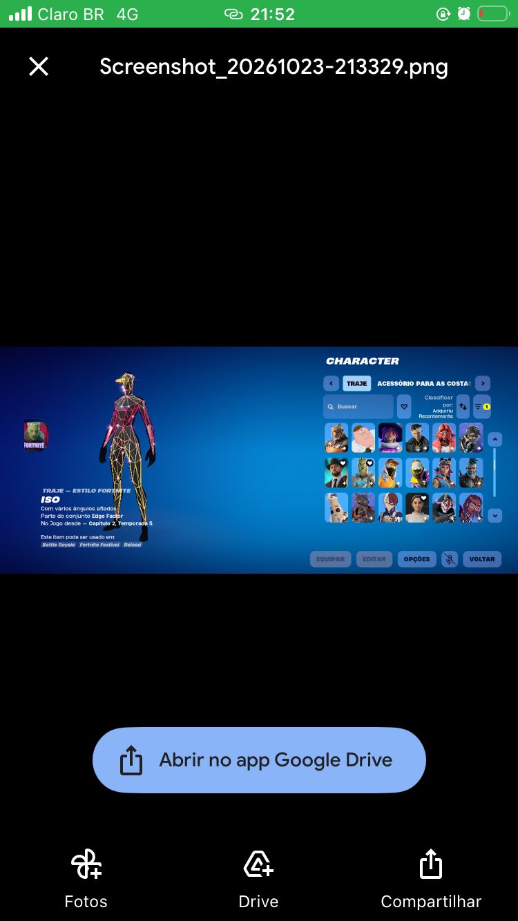 Conta fortinite Rara 2019 2020 itens raros skins não voltam