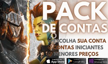 PACK DE CONTAS RAID SHADOW LEGENDS COM PERSONAGENS