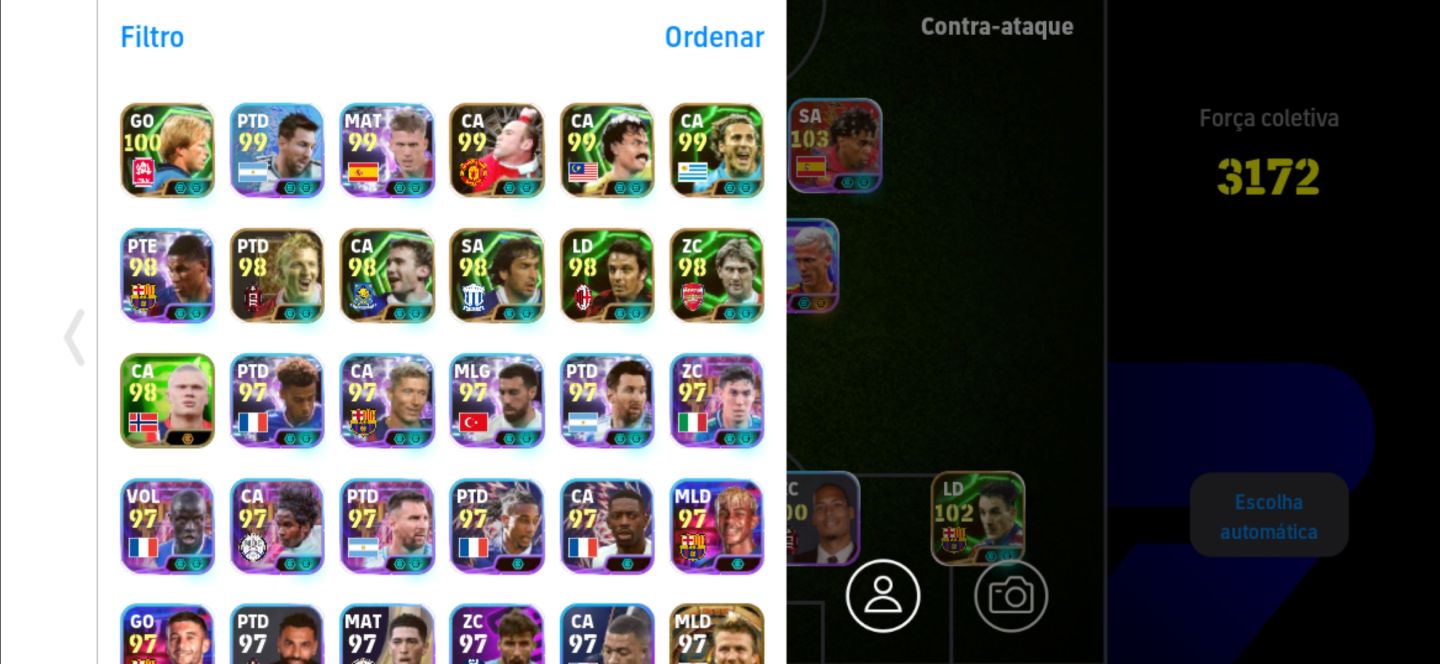 Conta Efootball mobile 1172