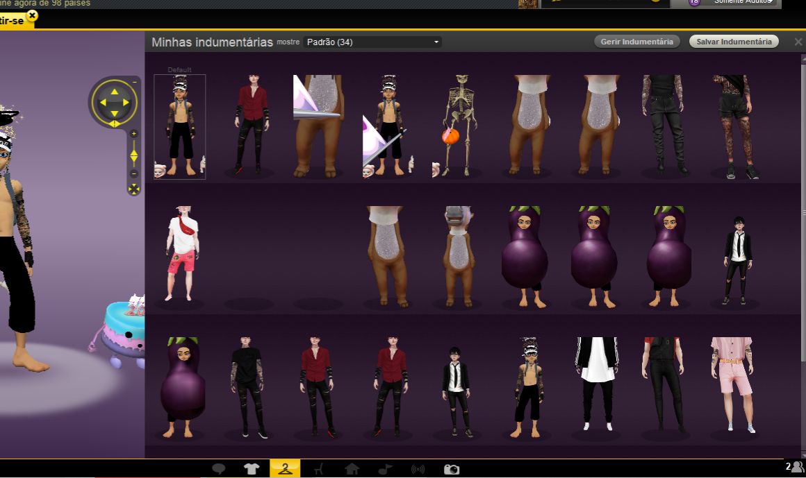 CONTA IMVU MASCULINA