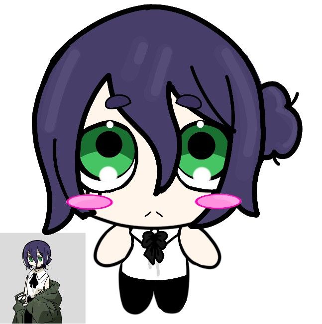 Comissão De Arte Autoral Digital estilo Chibi!!