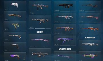 CONTA VALORANT FULL SKINS | 4800 GASTOS