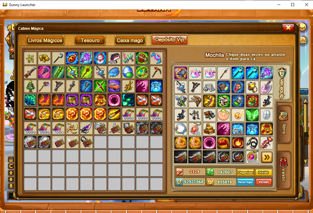 Serv 07 com Fenix de fogo ( up recente do 30 ao 60 tem muito up free )