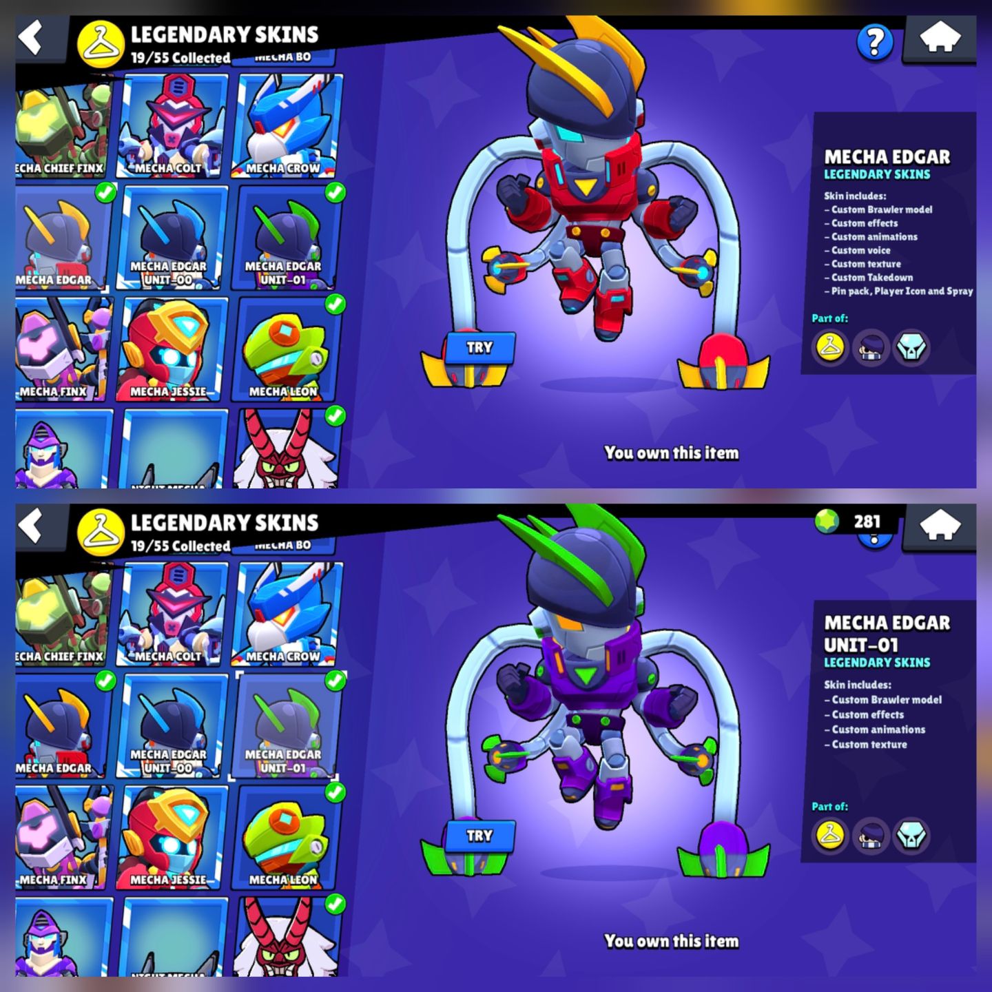 Conta Brawl Stars com TODOS os Brawlers (84 com prestígio)