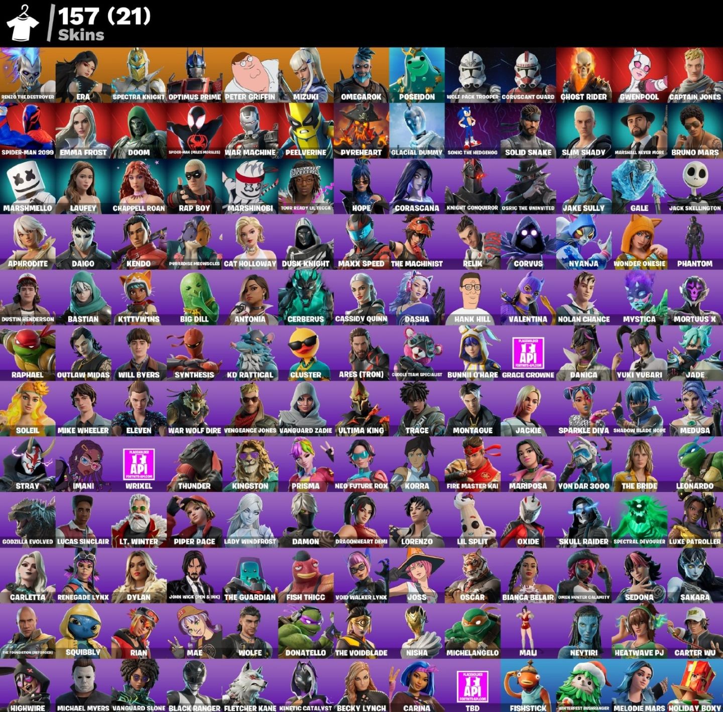 CONTA DE FORTNITE COM 157 SKINS | Black Ranger | PROMOÇÃO!
