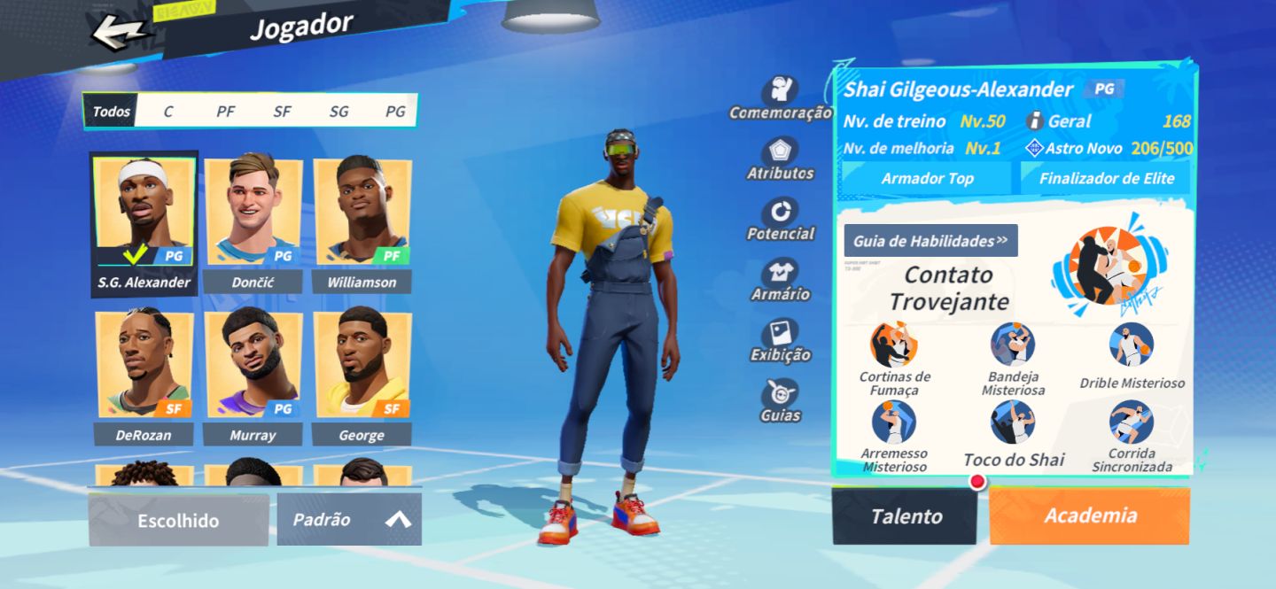 SGA NV.50 + LUKA + ZION + DE ROZAN + MURRAY + PG + 1.000 DIMA + MUITOS RECURSOS