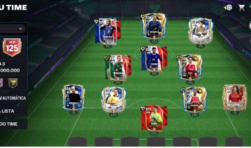 CONTA FC MOBILE GER 125 PRA RÁPIDO (MAIS DE 100K FP POINT GASTOS)