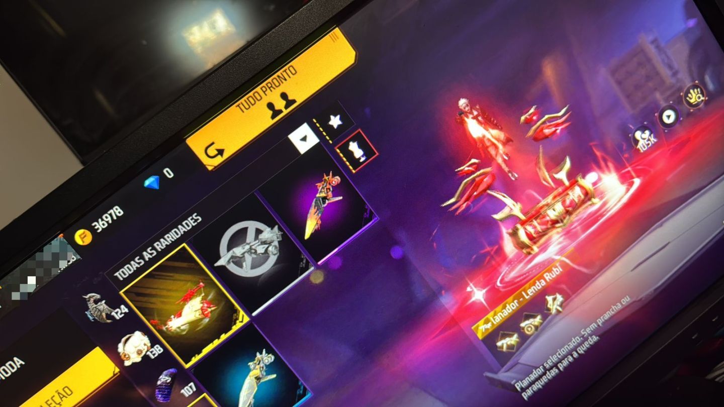Conta de Free Fire rara disponível