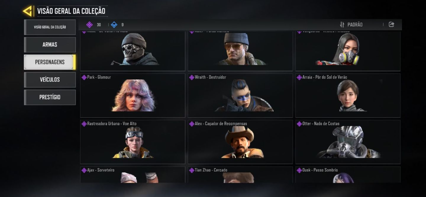 CONTA CALL OF DUTTY ANTIGA COM VARIOS PASSES E ARMAS,EMOJIS E MUITO MAIS