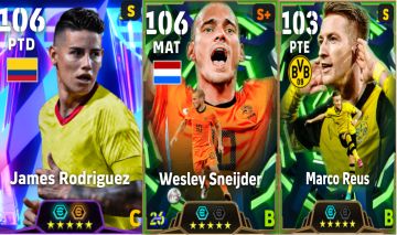 Conta Efootball James Rodriguez sneijder