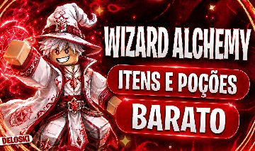 (PROMOÇÃO 90% OFF!!) WIZARD ALCHEMY | ALQUIMIA DE MAGO | GOLDS | POÇÕES