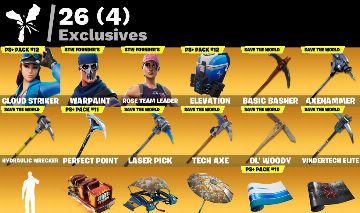 CONTA SALVE O MUNDO FUNDADOR FARM + 296 SKINS
