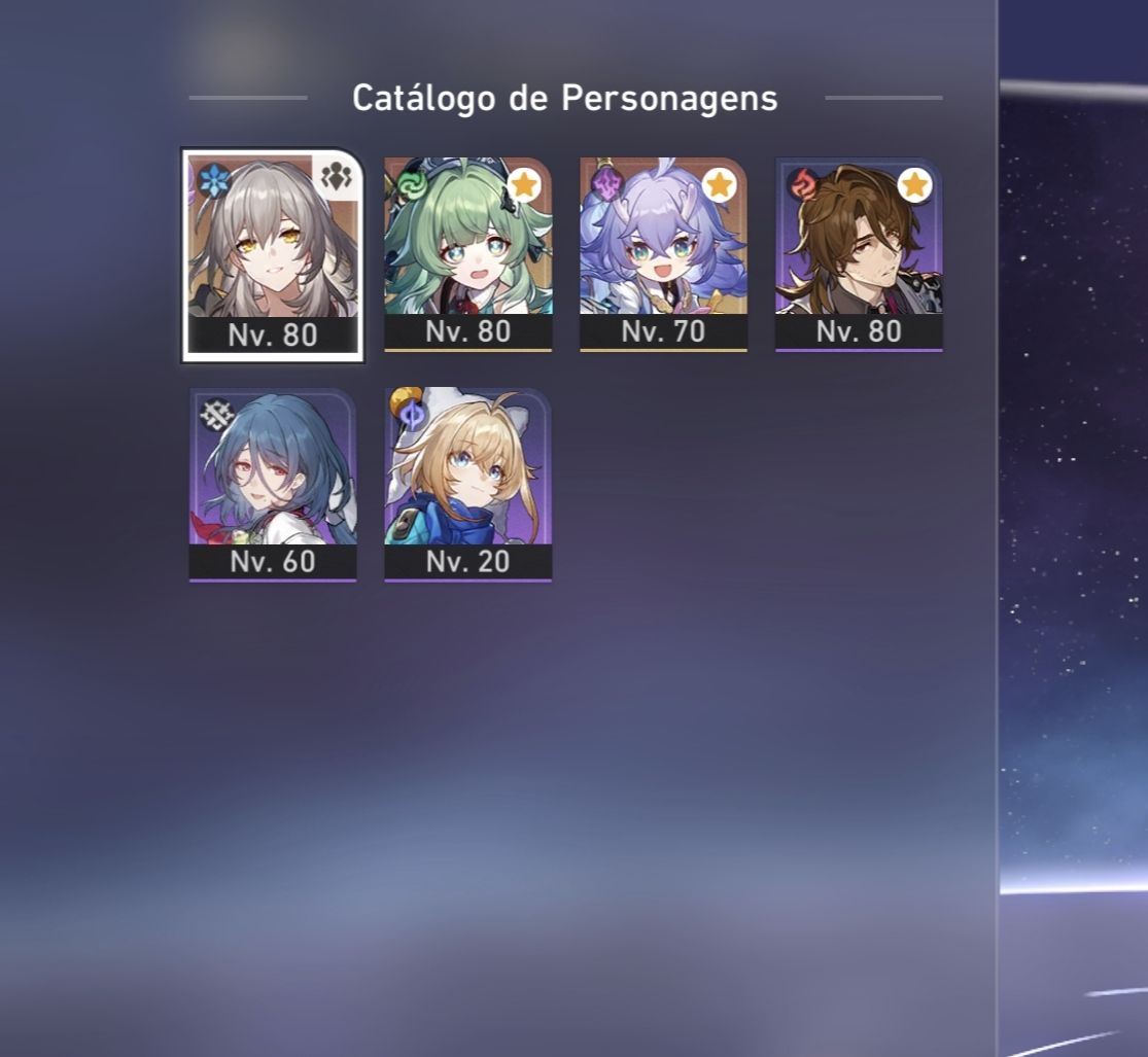 Conta F2P HSR