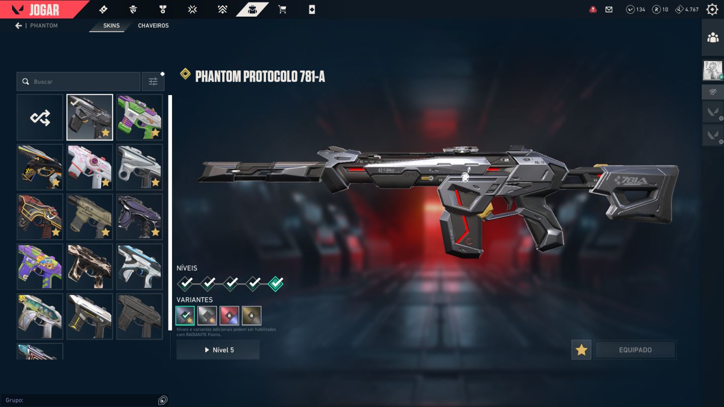 CONTA VALORANT | 190 SKINS CHAMPIONS 2023/2024 | DIAMANTE 1 | R$3.617 GASTOS.