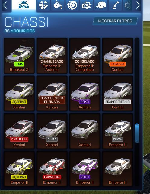 Conta Rocket League 2016 + GC + Créditos + Itens