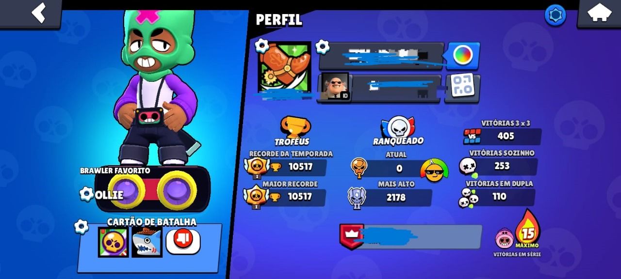 CONTA BRAWL FULL ACESSO COM 2 LENDARIOS
