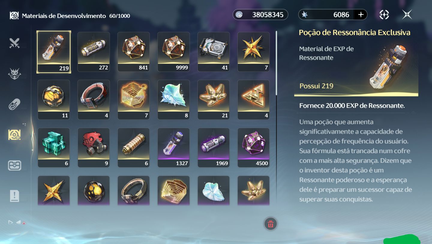 CONTA WUTHERING WAVES - HSIN S6 + SIGN | REBECCA (COLAB) | CHISA + 6K ASTRITE