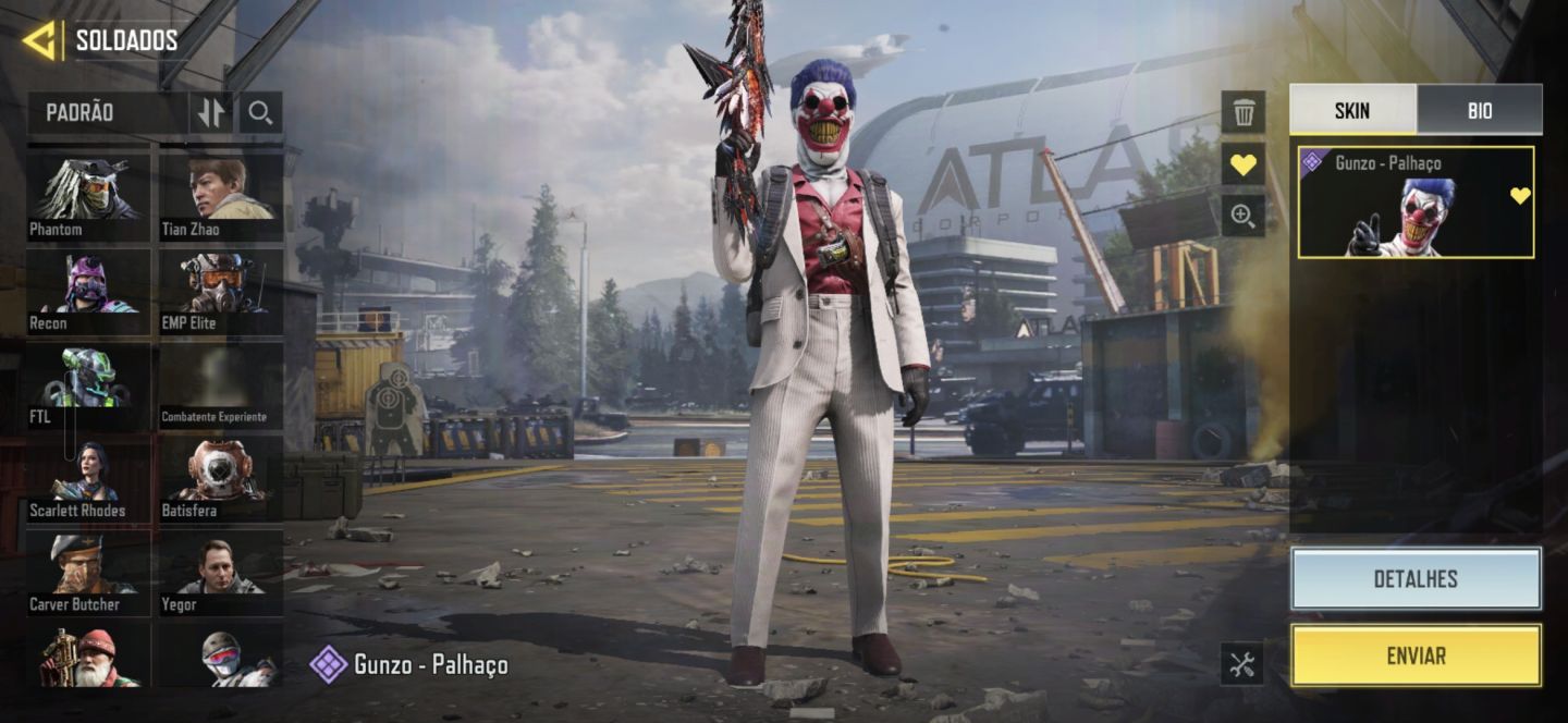 Conta cod mobile com 3 miticas