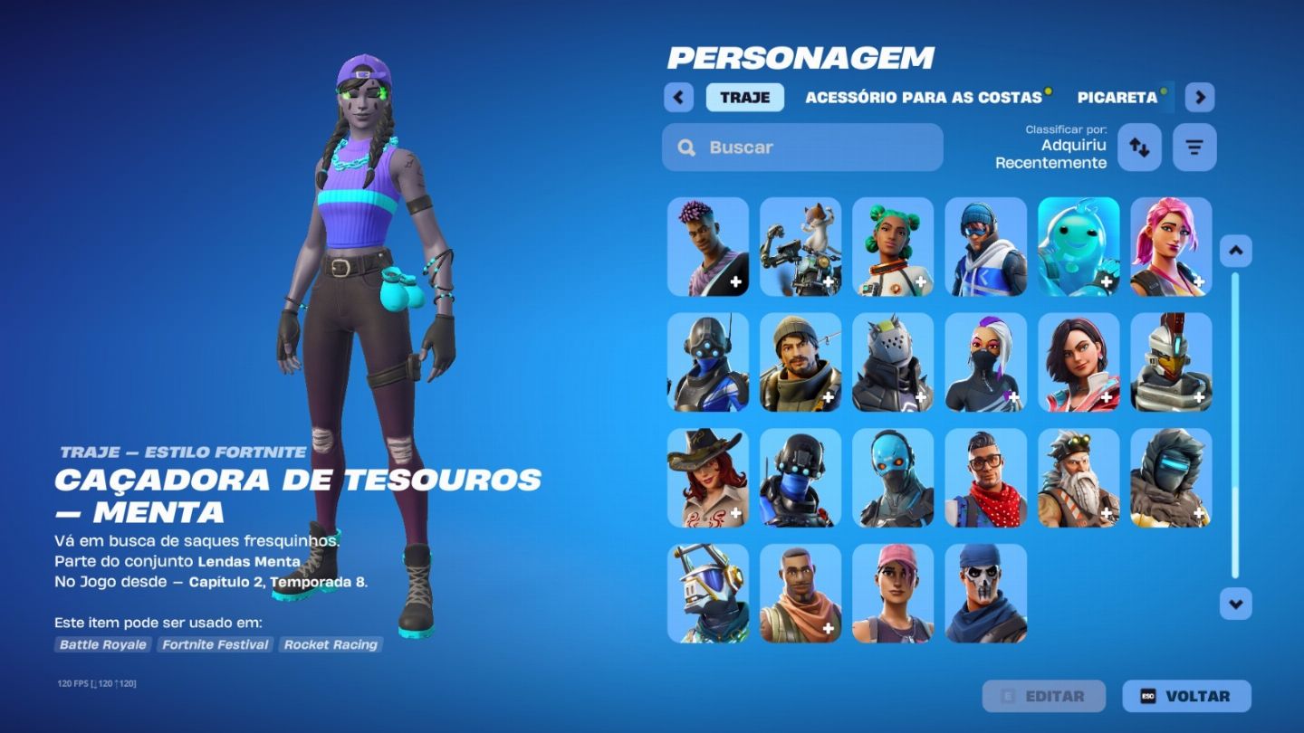 CONTA FORTNITE STW OG + SKINS TRY HARD, LARA CROFT E +