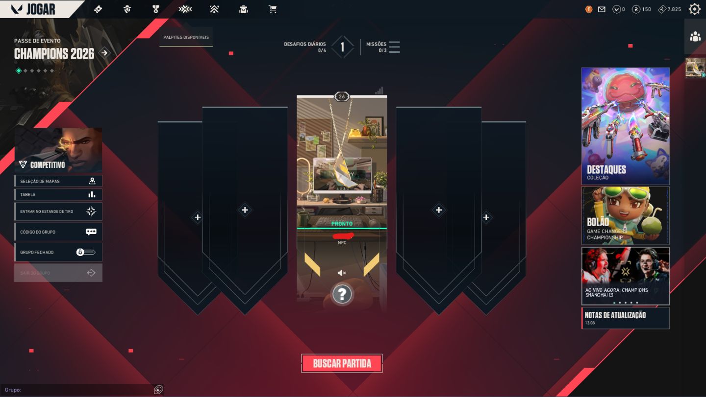 CONTA PLATINA ( APENAS ELO E MAIS NADA )