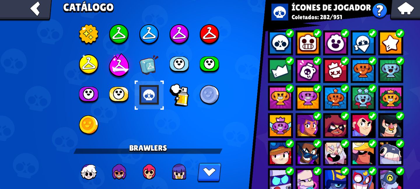 Conta de Brawl stars muito boa e rara, criada em 2021!!!!!!!