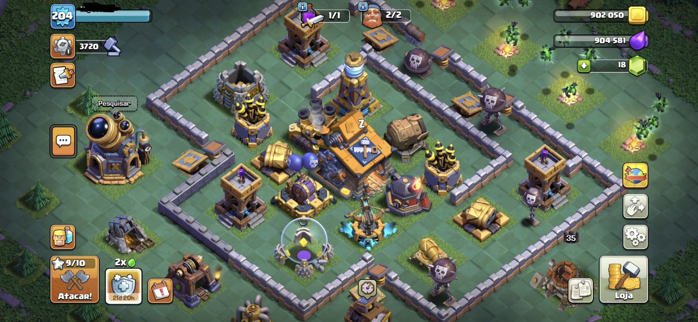 CONTA CLASH OF CLANS TH18 | Conta Antiga | LEIA A DESCRIÇÃO