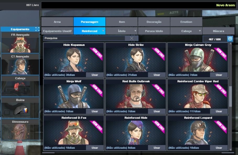 CONTA POINT BLANK GENERAL DE DIVISÃO