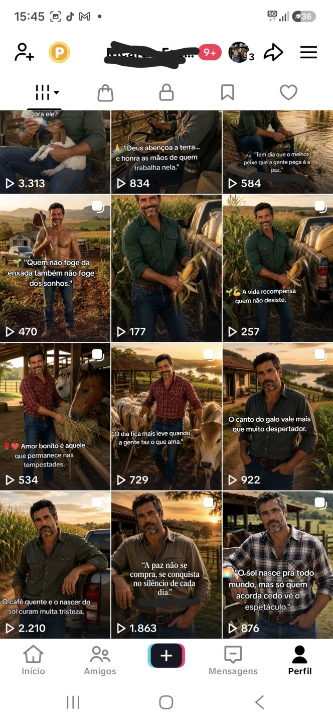 Conta TikTok Brasileira 1.472 Seguidores Reais + TikTok Shop Liberado