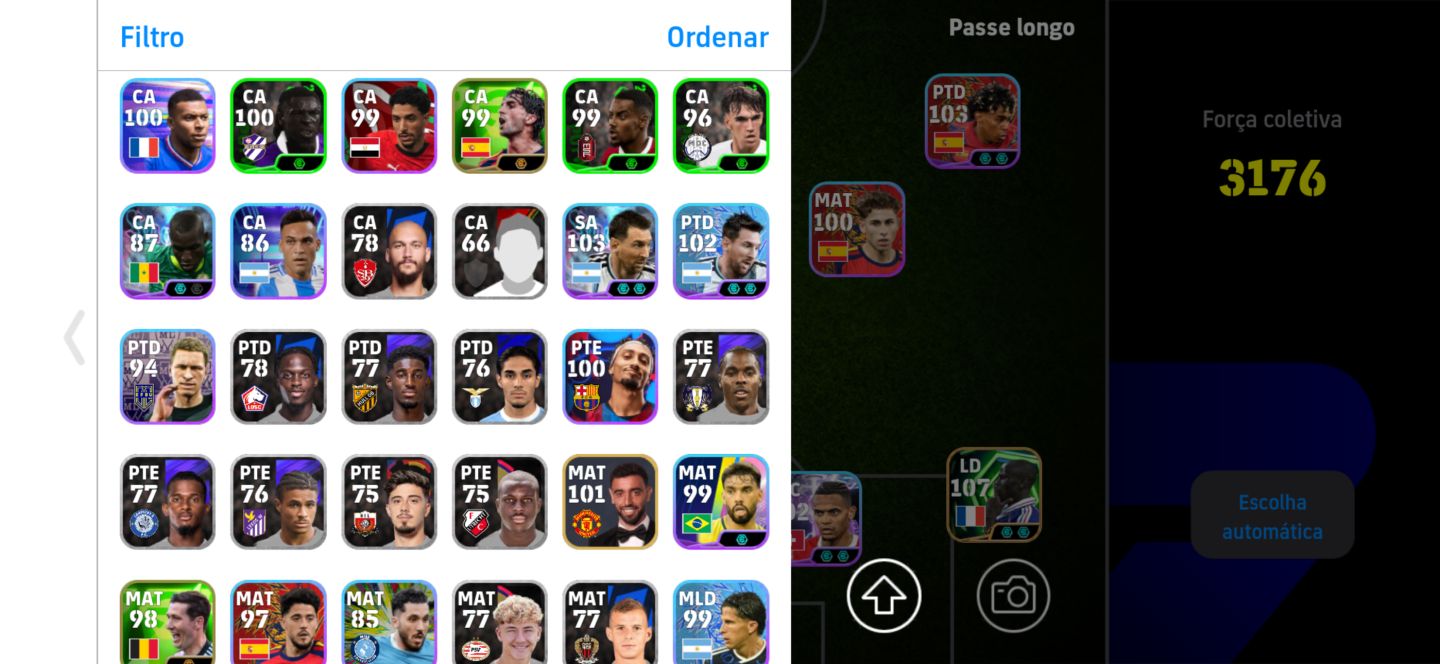 CONTA eFOOTBALL 2026 | FORÇA 3176 | ELENCO TOP | JOGADORES RAROS | EPIC !